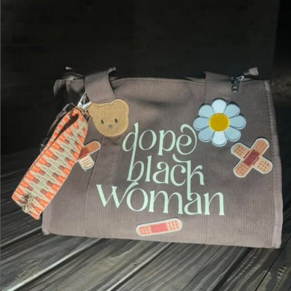 πDope Black Woman Tote Bag - RARE βπΎπ - Picture 7 of 8